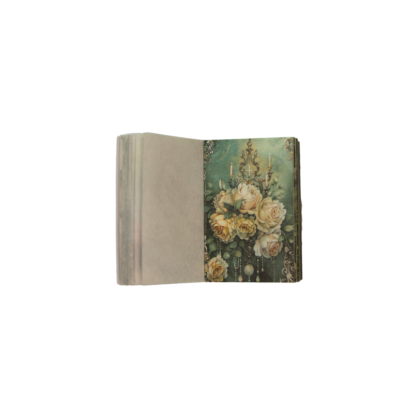 The Green Forest Cabin | Green Mini Magi Book