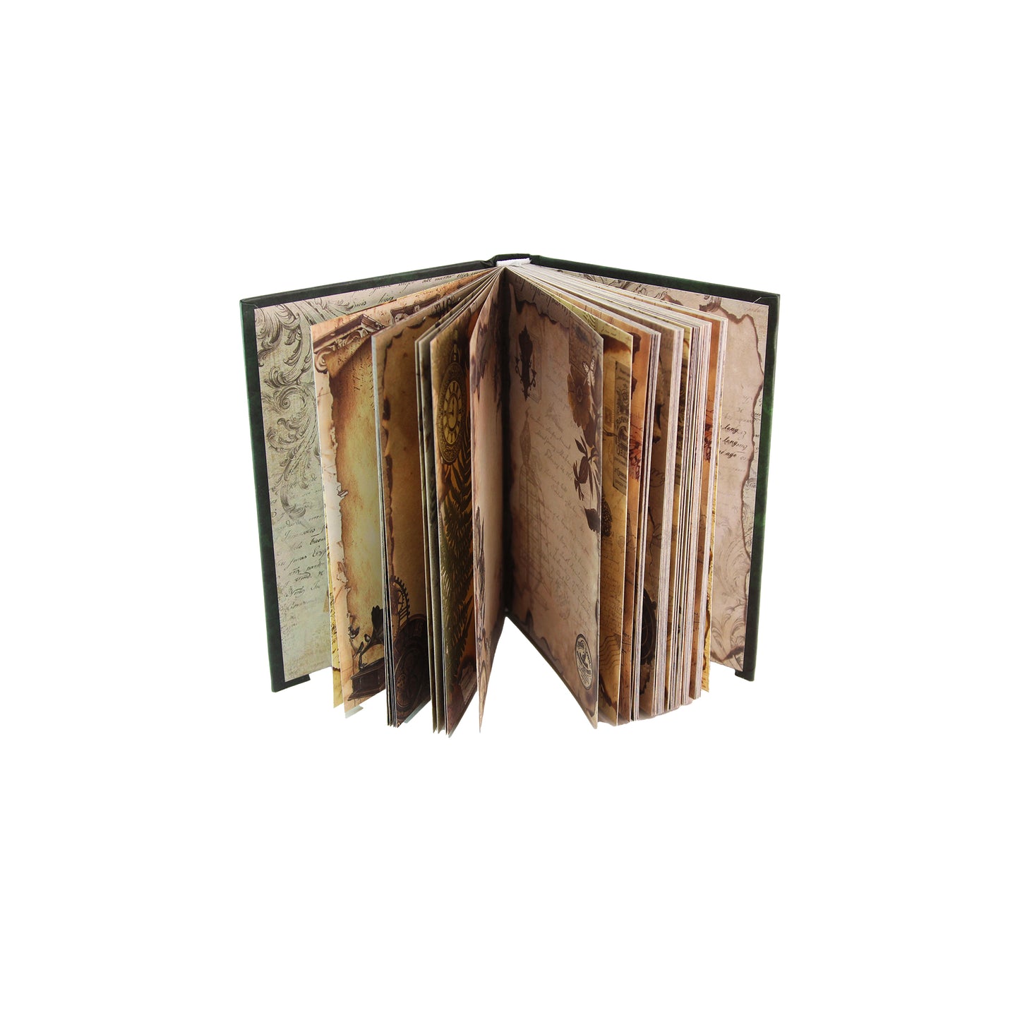 Forest Mist | Green Ornamental Blank Journal