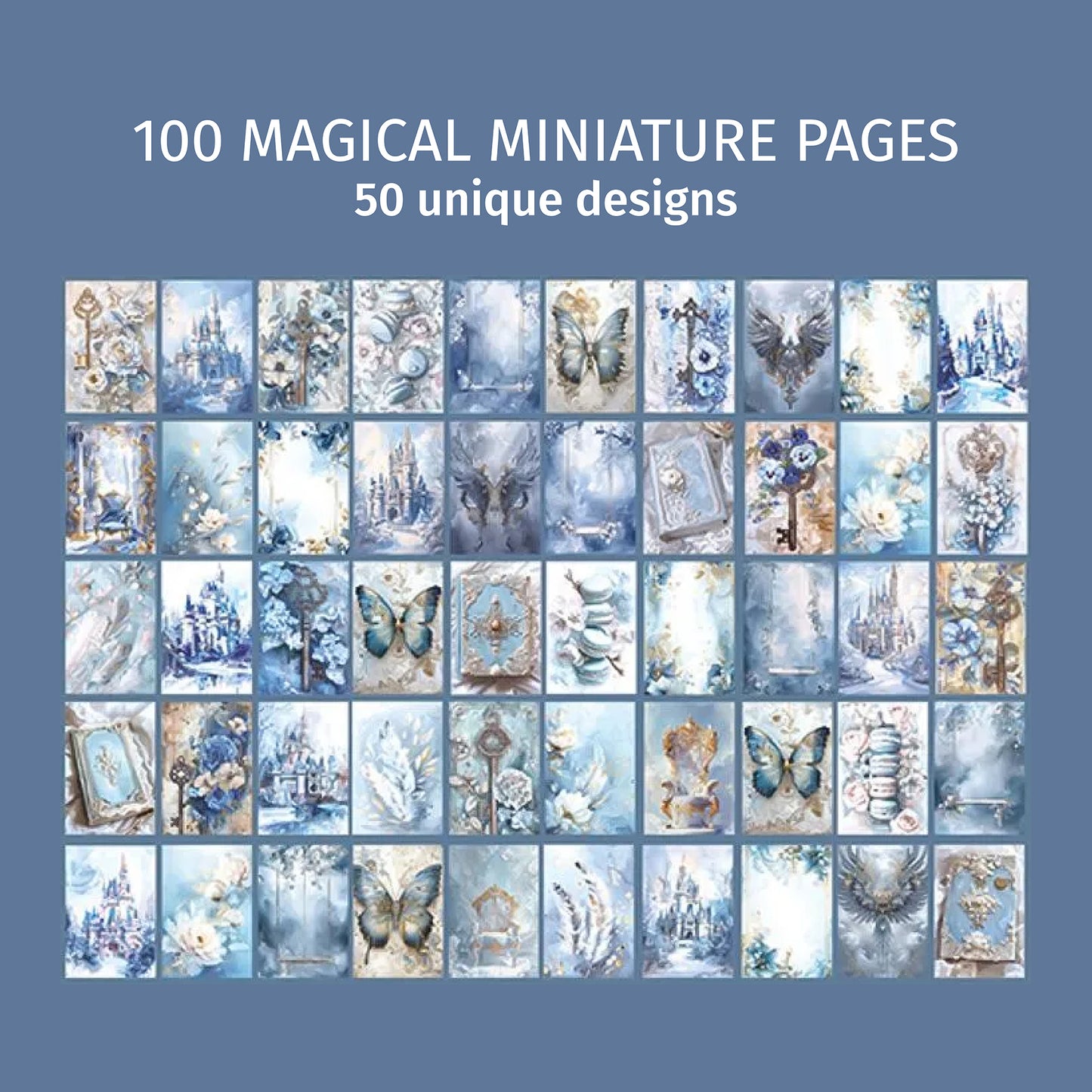 The Blue Fairyland | Blue Mini Magi Book