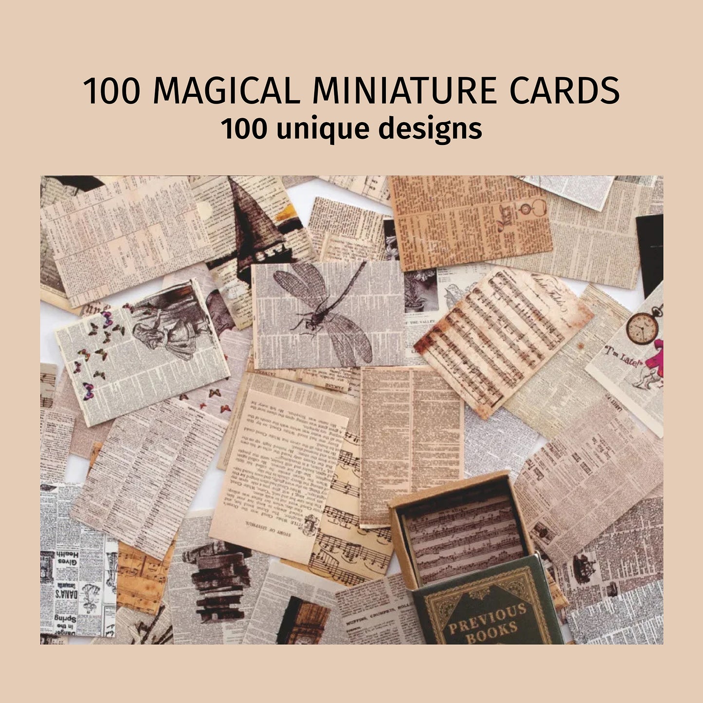 Previous Books | Mini Magi Note Pages