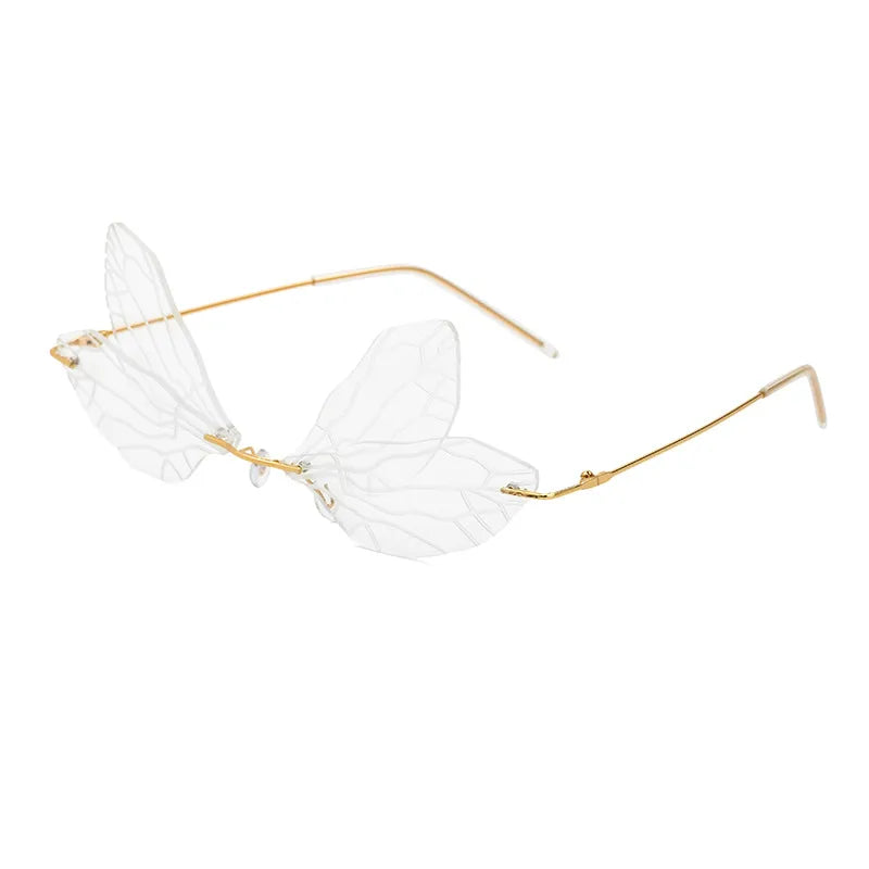 Dragonfly Sunglasses | White
