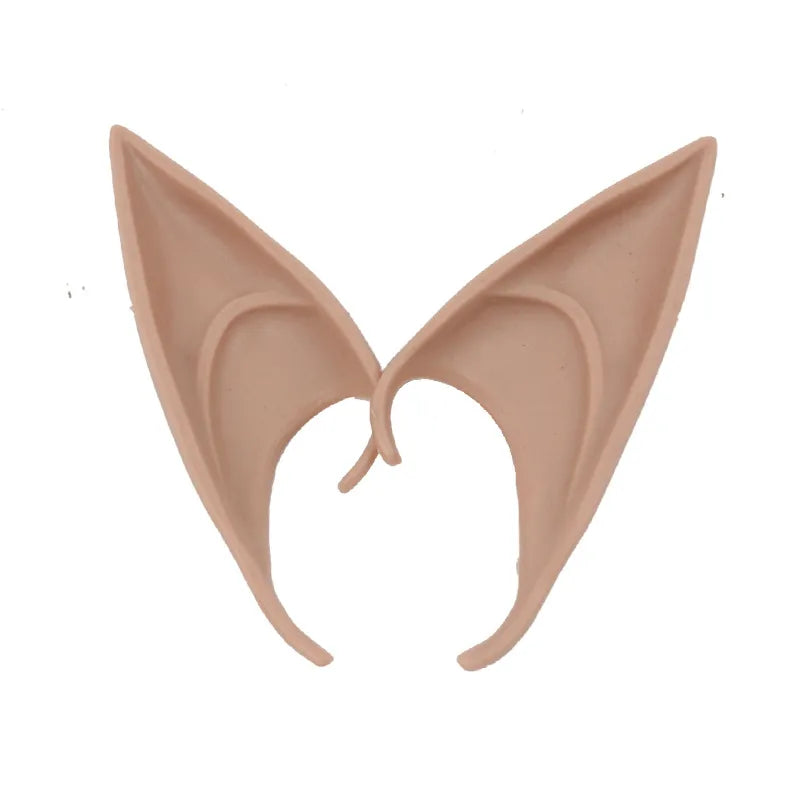 Tan High Elf | Soft Latex Elf Ears