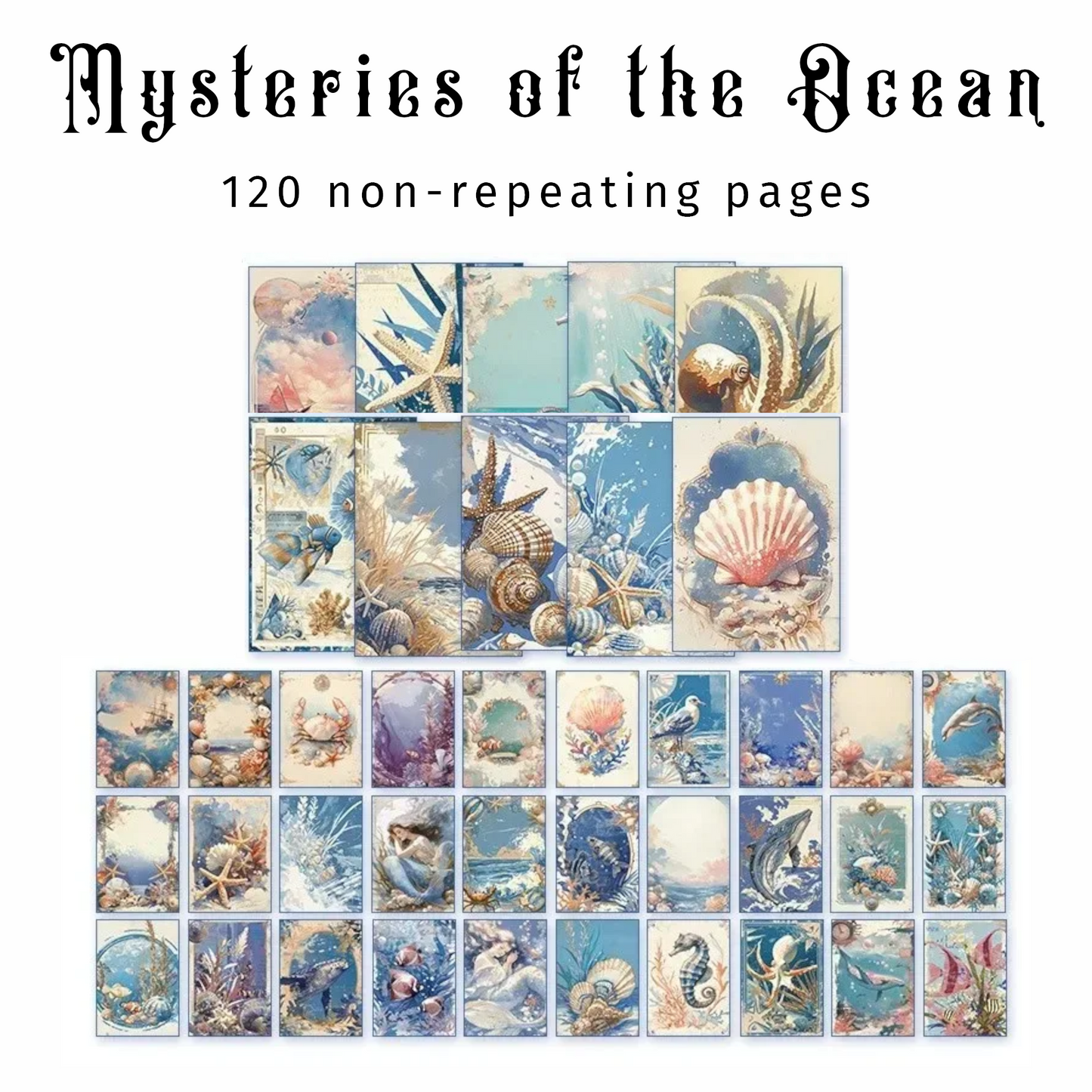Mysteries of the Ocean | Stout Ornamental Paper