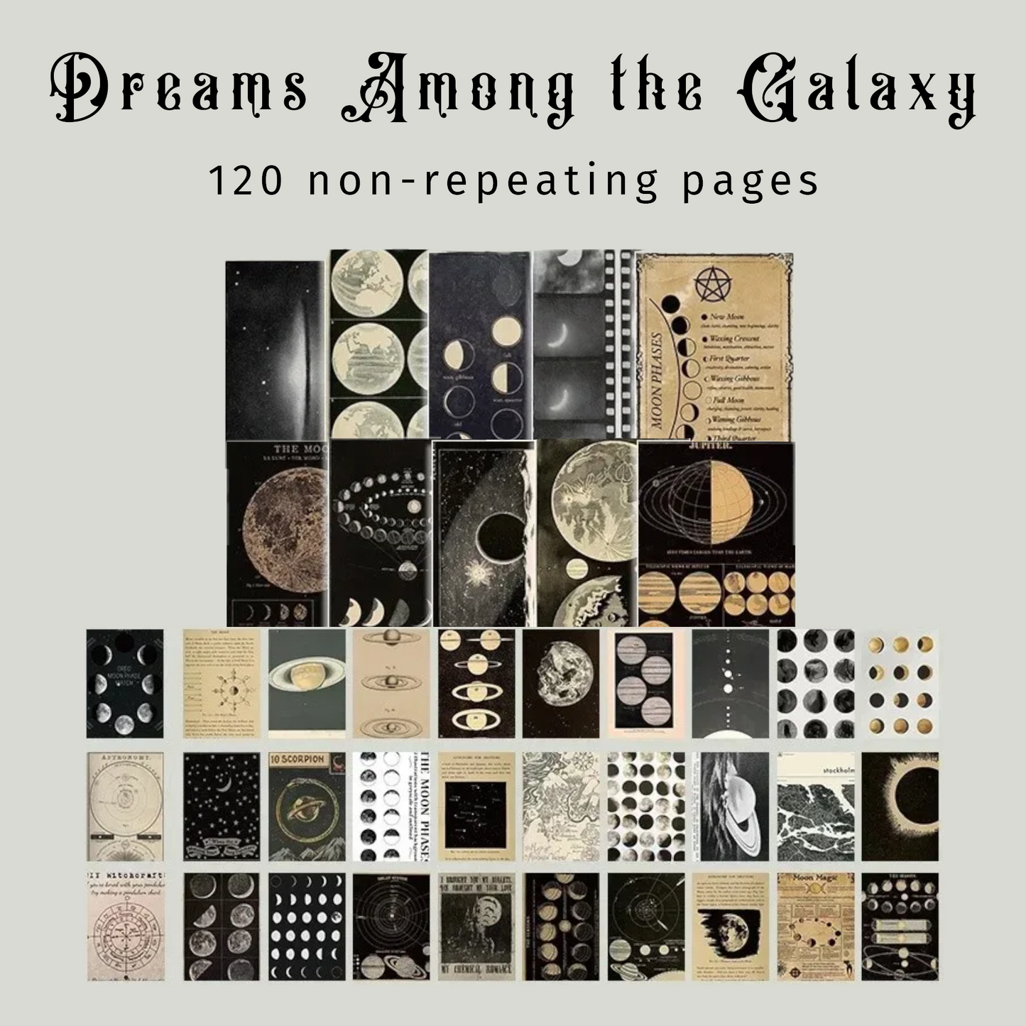 Dreams Among the Galaxy | Stout Ornamental Paper