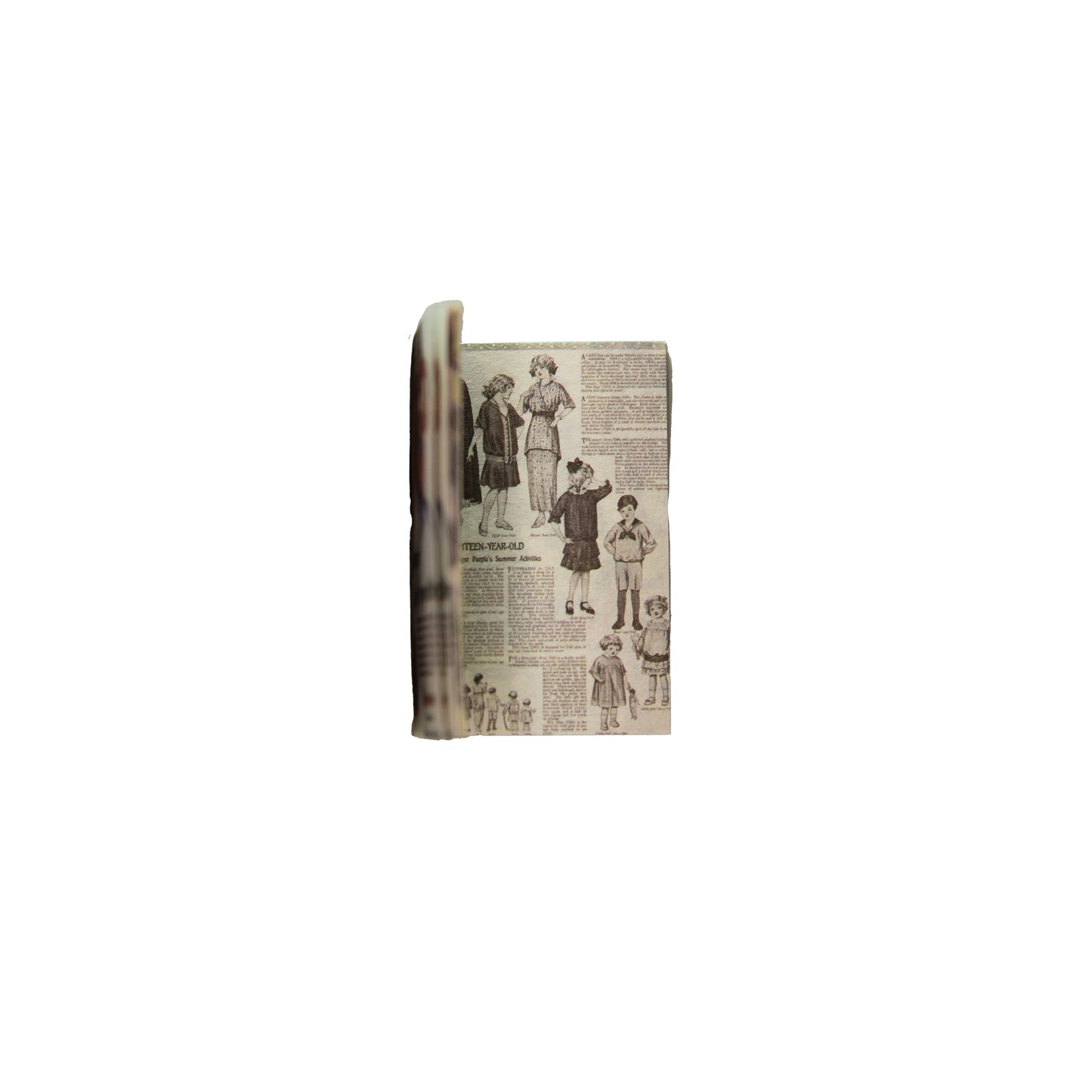 Retro Fashion | Purple Mini Magi Book