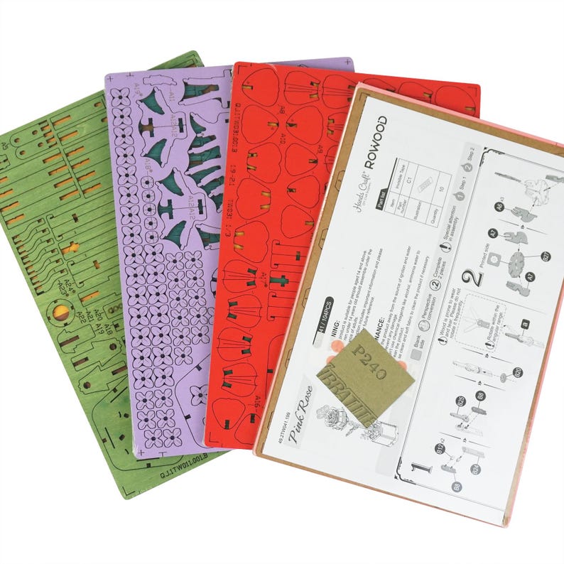 Blooming Bouquet | 3D Wood Flower Puzzle Multi-Pack