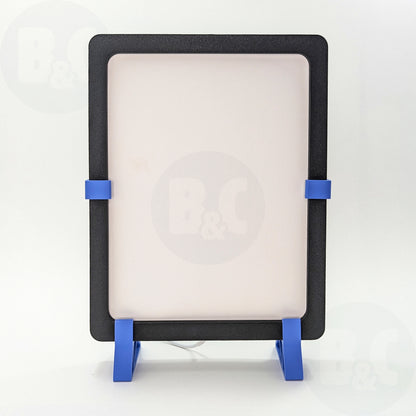 Raspberry Blue Frame Feet