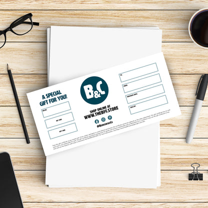Berkowski & Co Gift Certificate