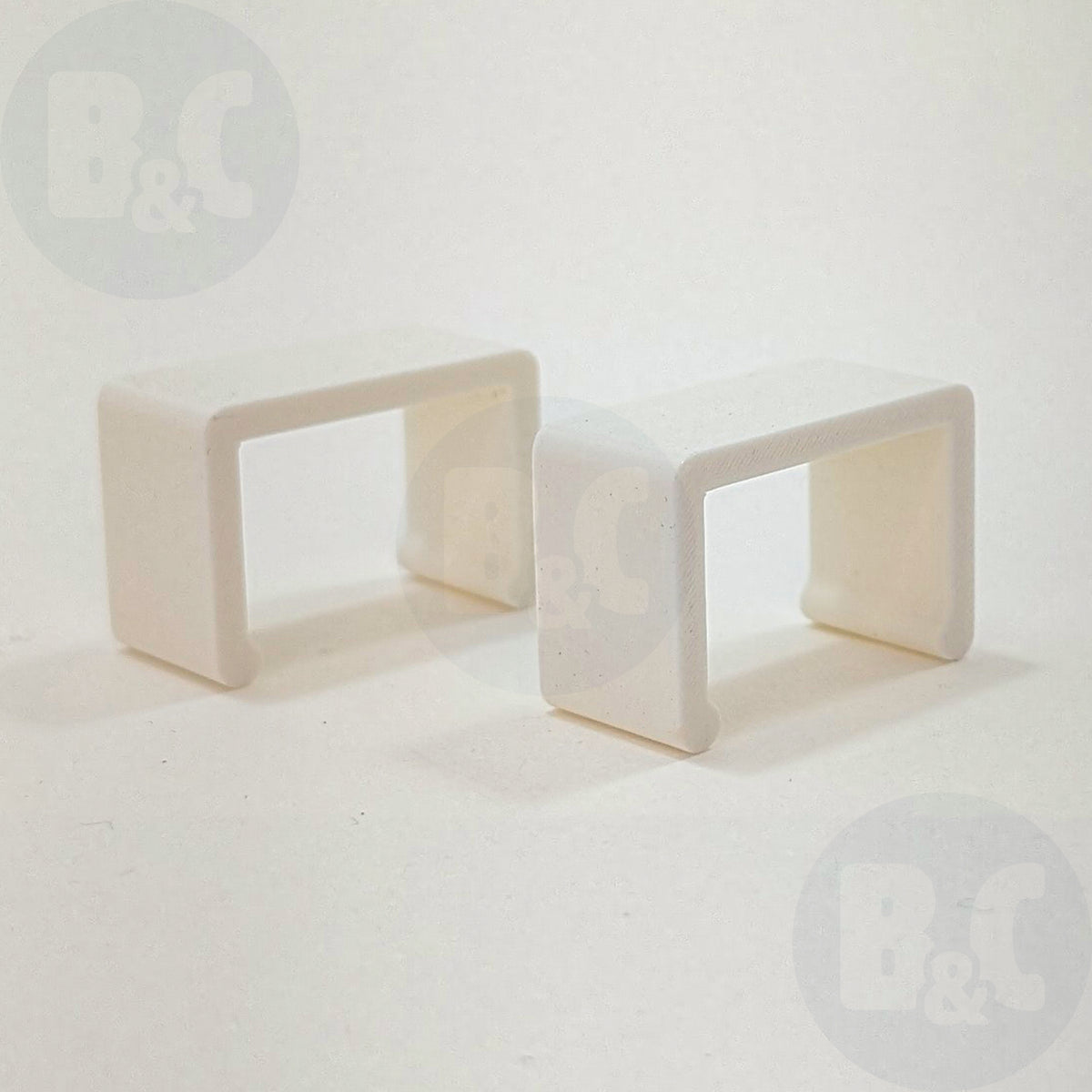 Cotton White Body Clips