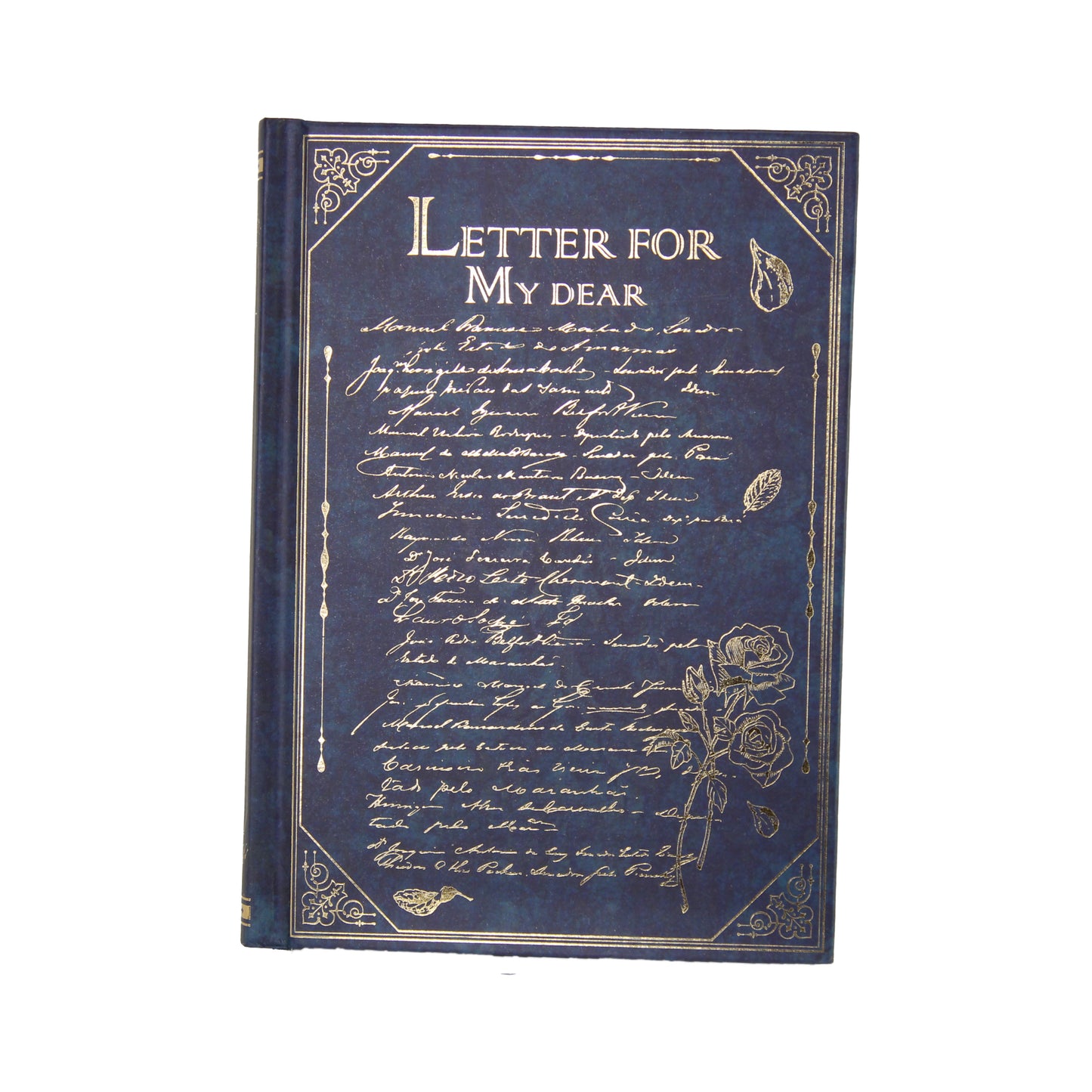 Book of Years | Blue Ornamental Blank Journal