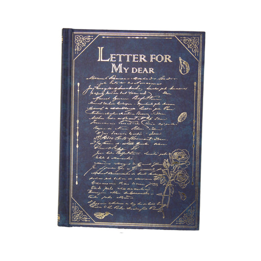 Book of Years | Blue Ornamental Blank Journal