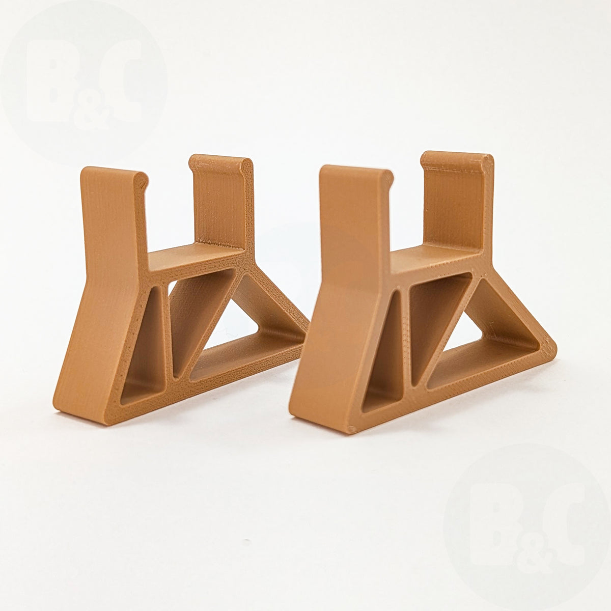 Wood Brown Frame Feet