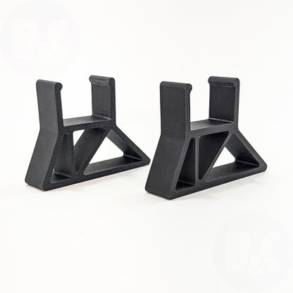 Charcoal Black Frame Feet