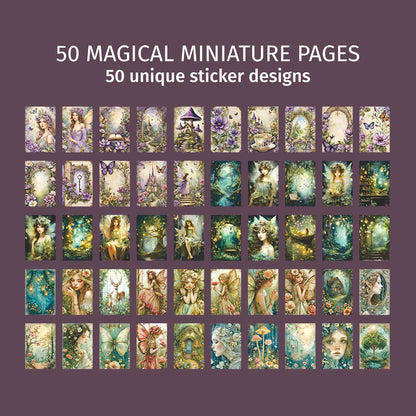 Forest Fairy | Lavender Mini Magi Sticker Book
