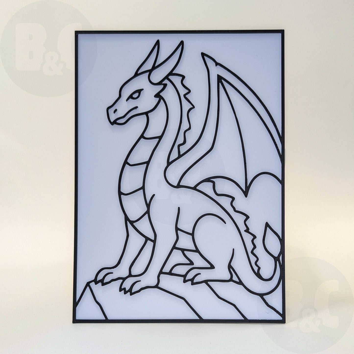 Guardian Dragon Glow Pane