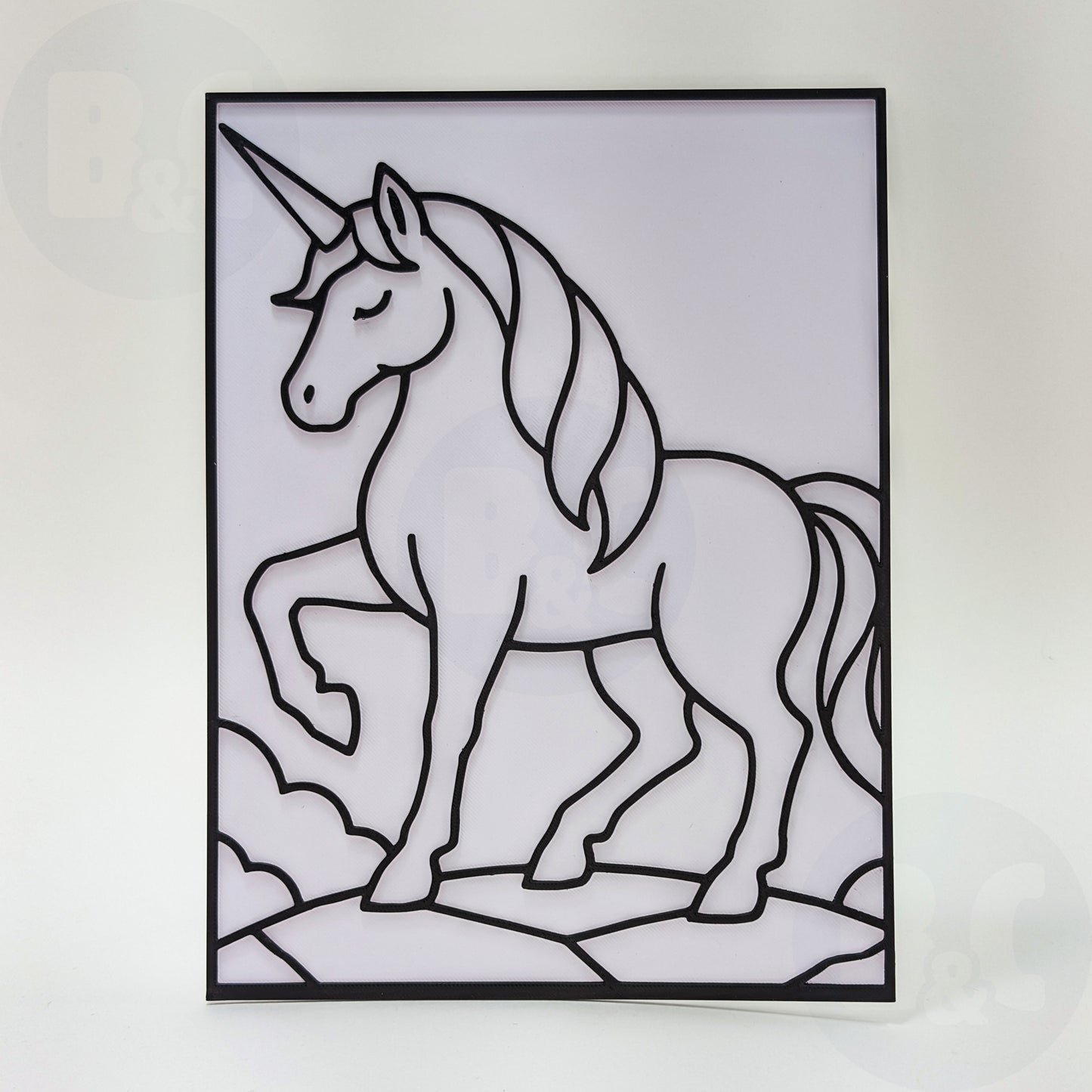 Proud Unicorn Glow Pane