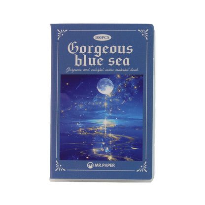 Gorgeous Blue Sea | Blue Mini Magi Book