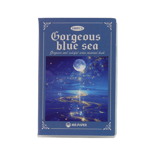 Gorgeous Blue Sea | Blue Mini Magi Book