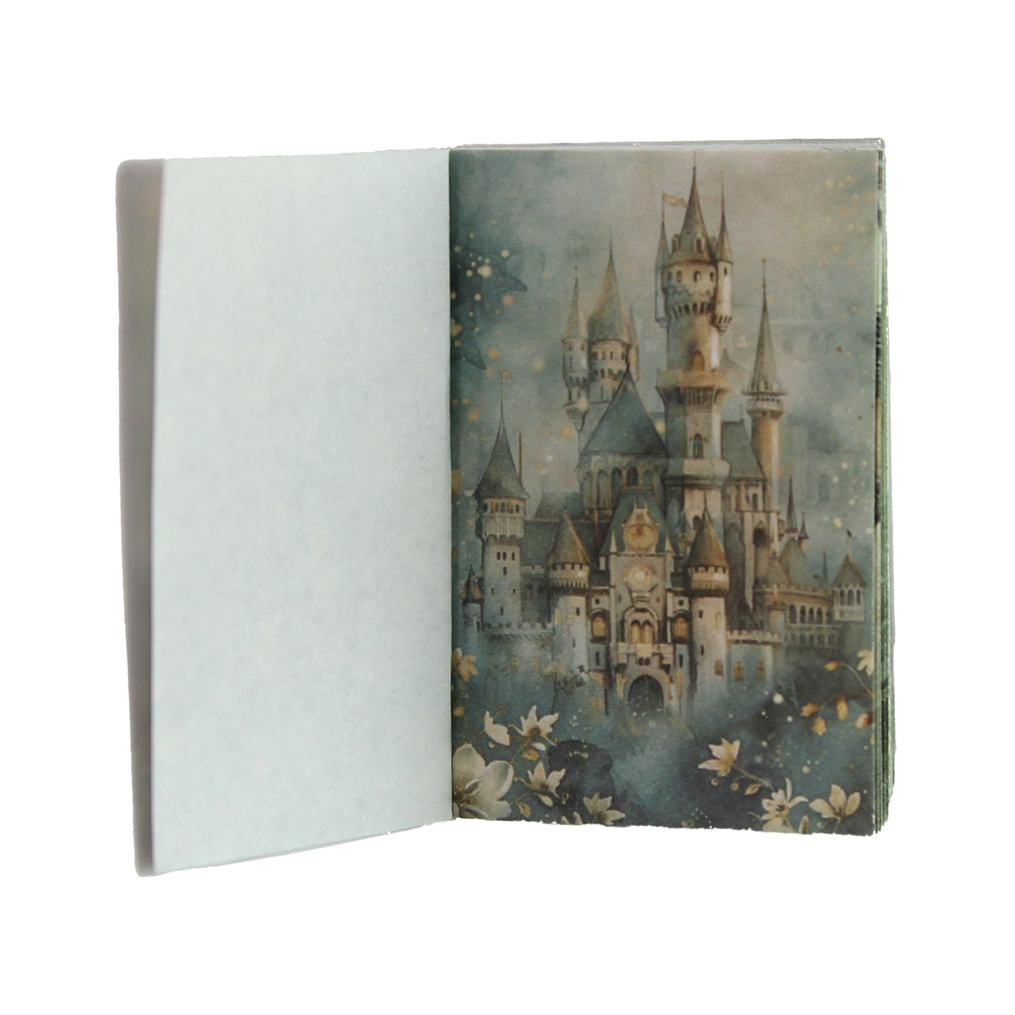 The Green Forest Cabin | Green Mini Magi Book