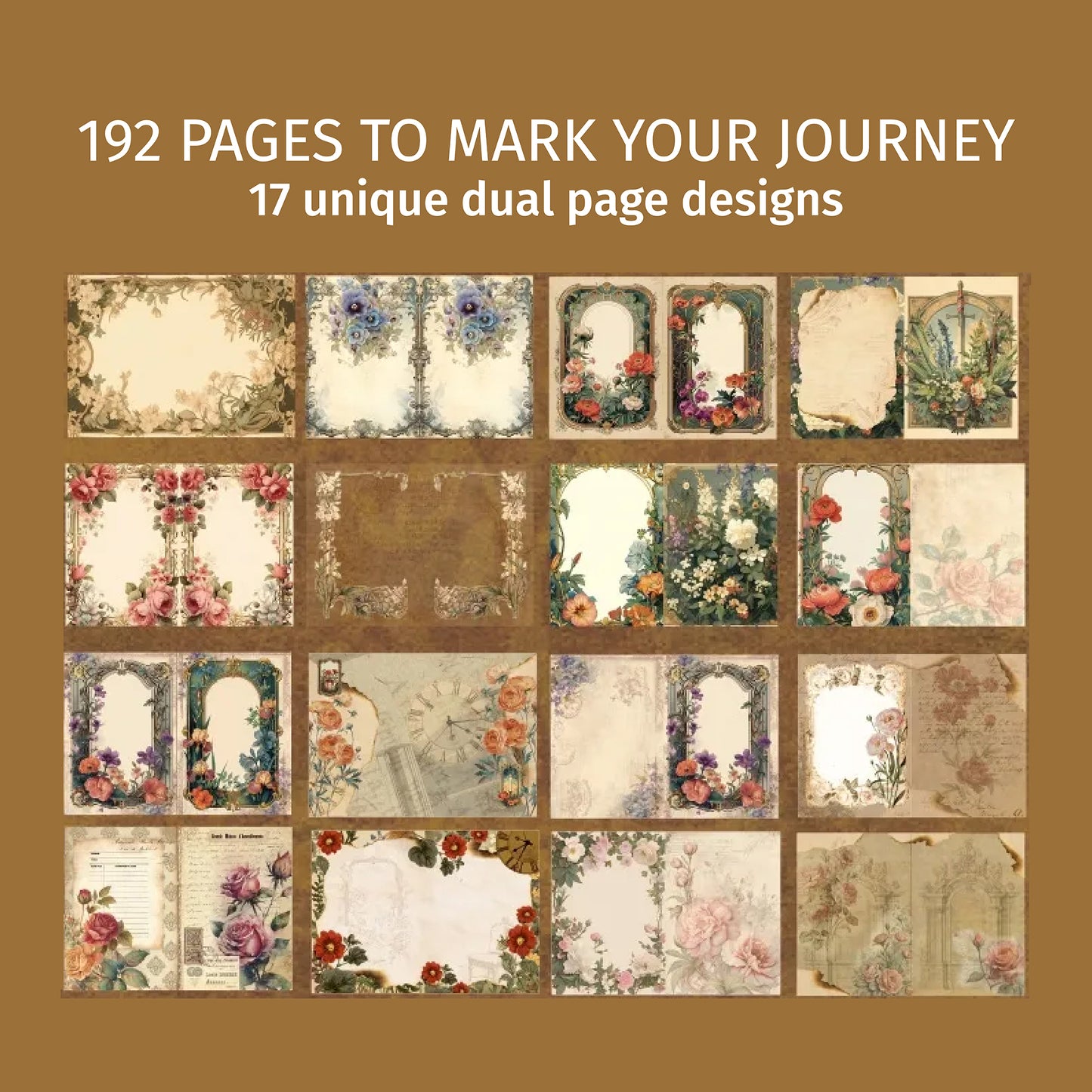 A Quiet Place | Earth Ornamental Blank Journal