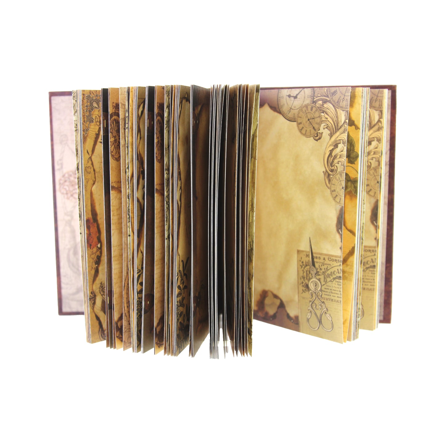 Morning Poems | Red Ornamental Blank Journal