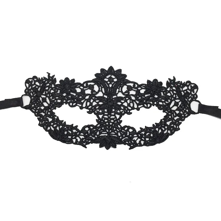 Flower Maiden | Black Lace Masque
