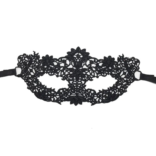 Flower Maiden | Black Lace Masque
