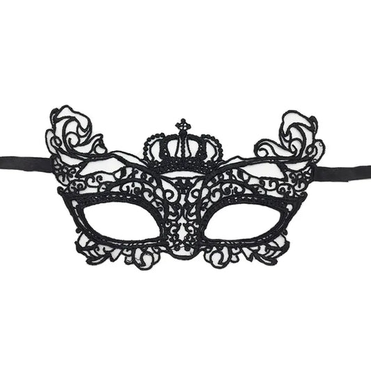 Crowned One | Black Lace Masque