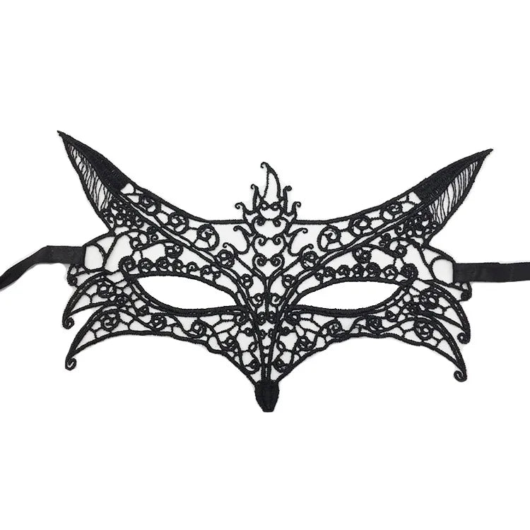 Foxshire Hunter | Black Lace Masque