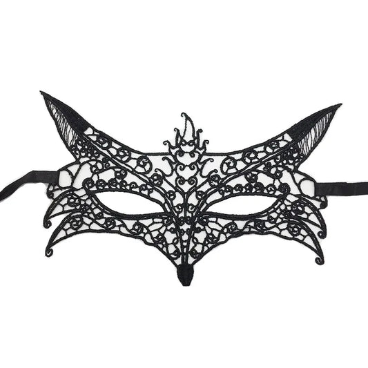 Foxshire Hunter | Black Lace Masque