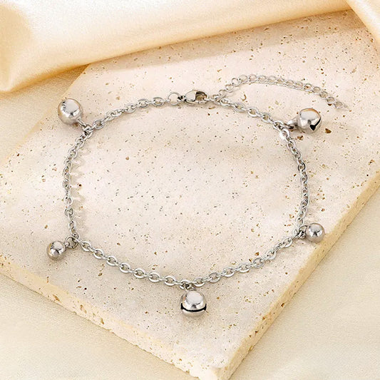 Faun Anklet | Stackable Stainless Steel Charmer