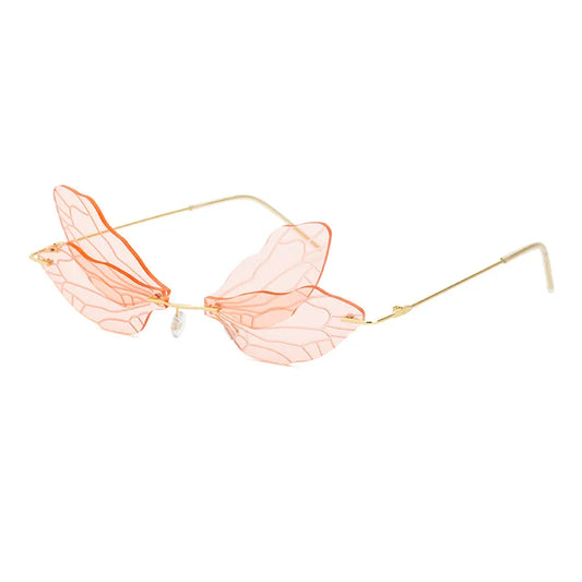 Dragonfly Wing Sunglasses | Pink