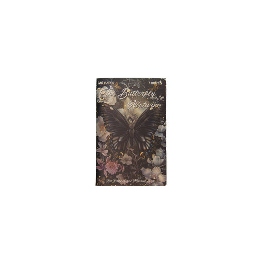 The Butterfly Nocture | Black Mini Magi Book