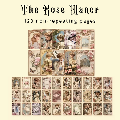 The Rose Manor | Ornamental Paper