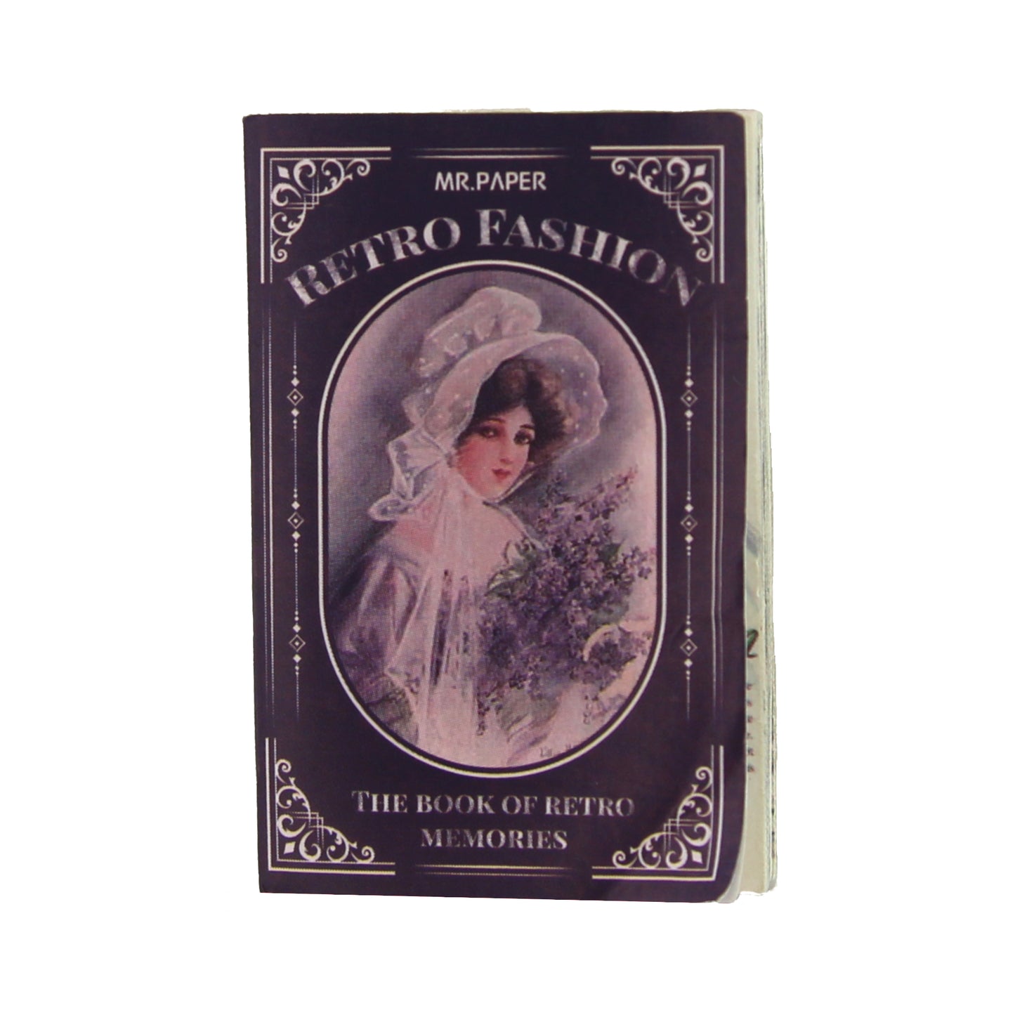 Retro Fashion | Purple Mini Magi Book