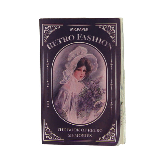Retro Fashion | Purple Mini Magi Book