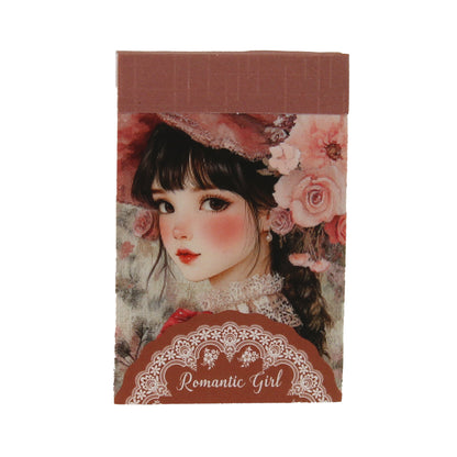 Rose Love Girl | Mauve Mini Magi Sticker Book