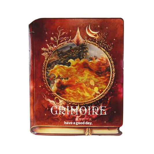 Scarlet Witch Grimoire | Red Magical Sticker Pack