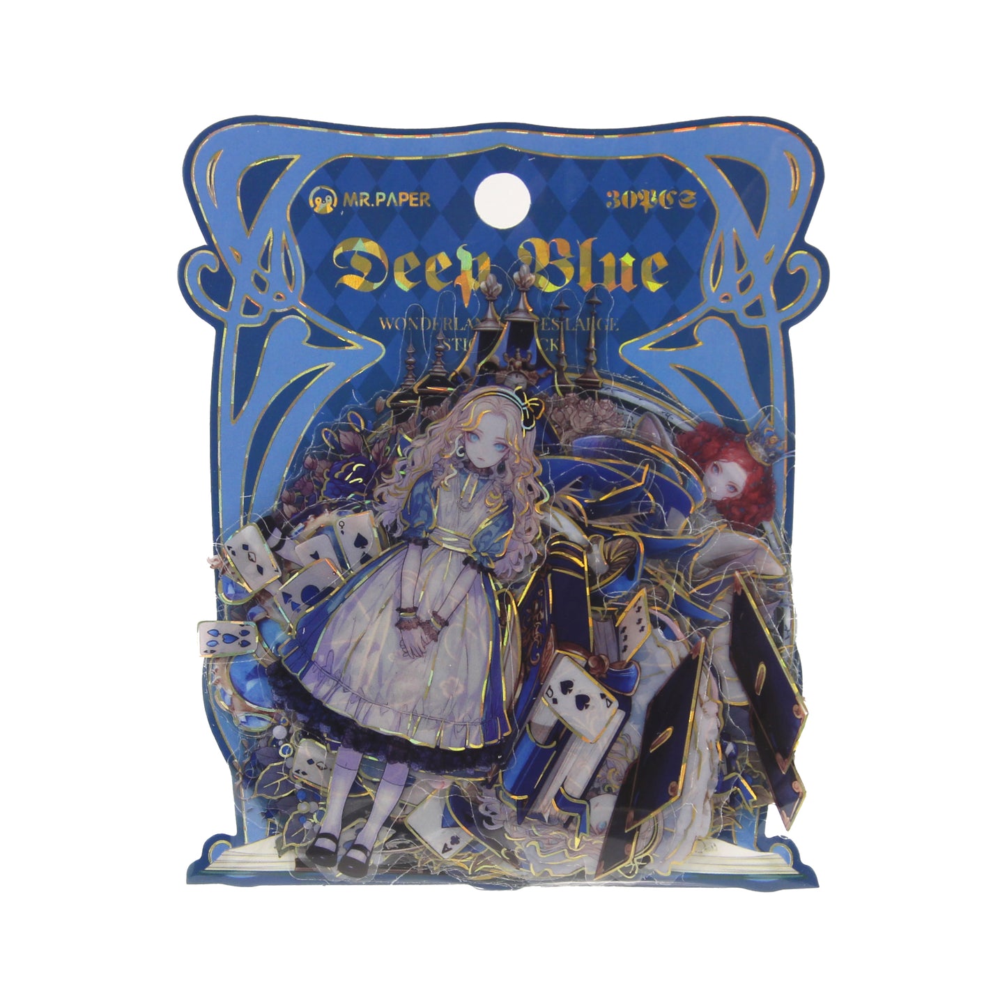 Deep Blue | Blue Wonderland Sticker Pack