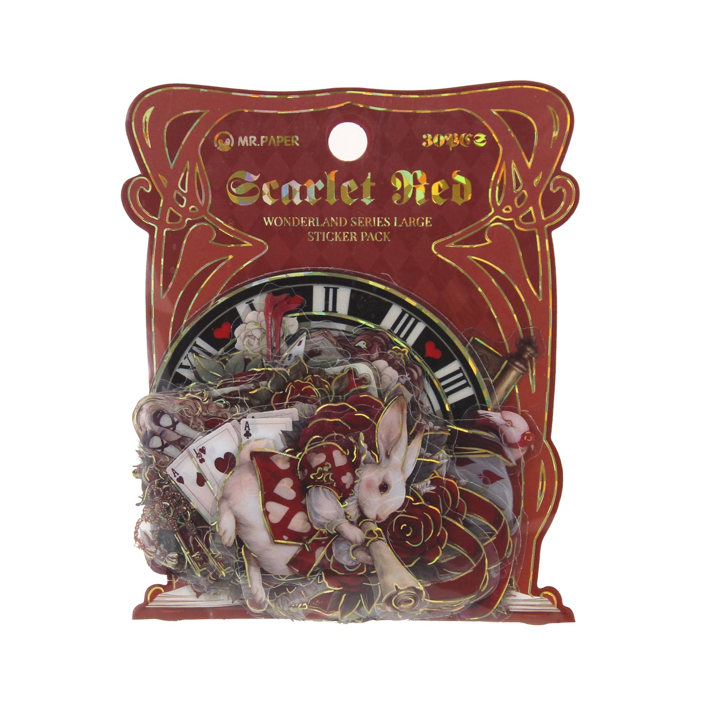 Scarlet Red | Red Wonderland Sticker Pack