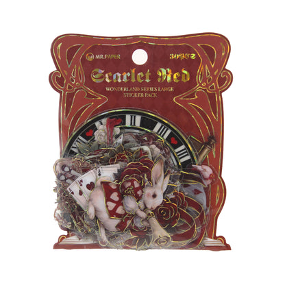 Scarlet Red | Red Wonderland Sticker Pack