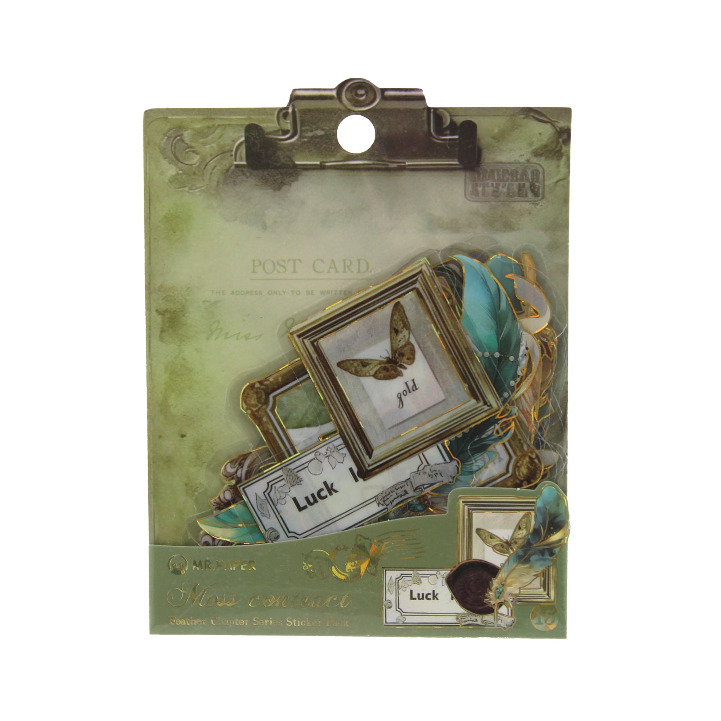 Moss Contract | Green Feather Chapter Sticker Pack