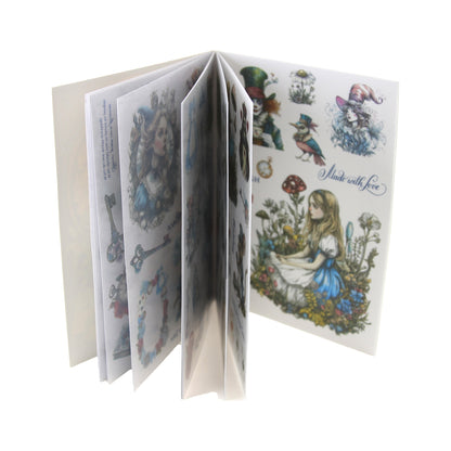 Wonderland Romance | Blue Wonderland Romance Sticker Book