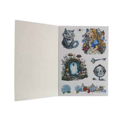 Wonderland Romance | Blue Wonderland Romance Sticker Book