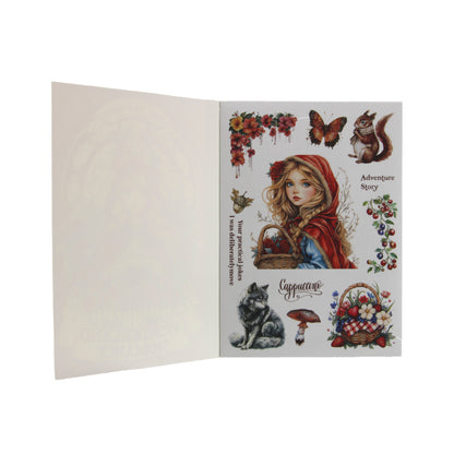 Little Red Riding Hood | Red Wonderland Romance Sticker Book