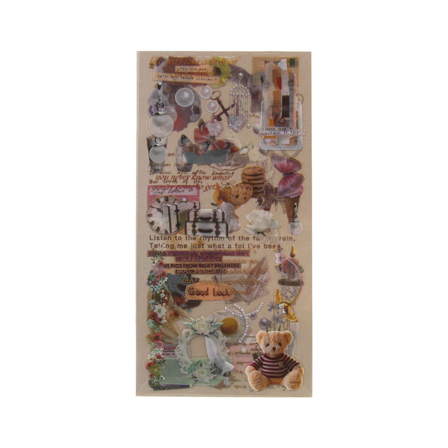 Love Confessions | Tan Sticker Tad Pack