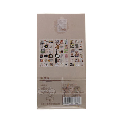 Retro Fun | Tan Sticker Tad Pack