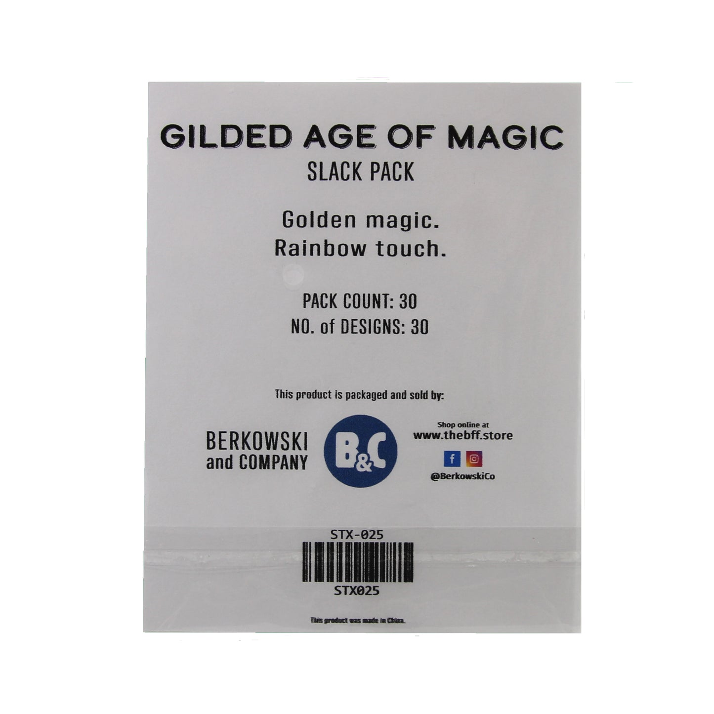 Gilded Age of Magic | Purple Sticker Slack Pack