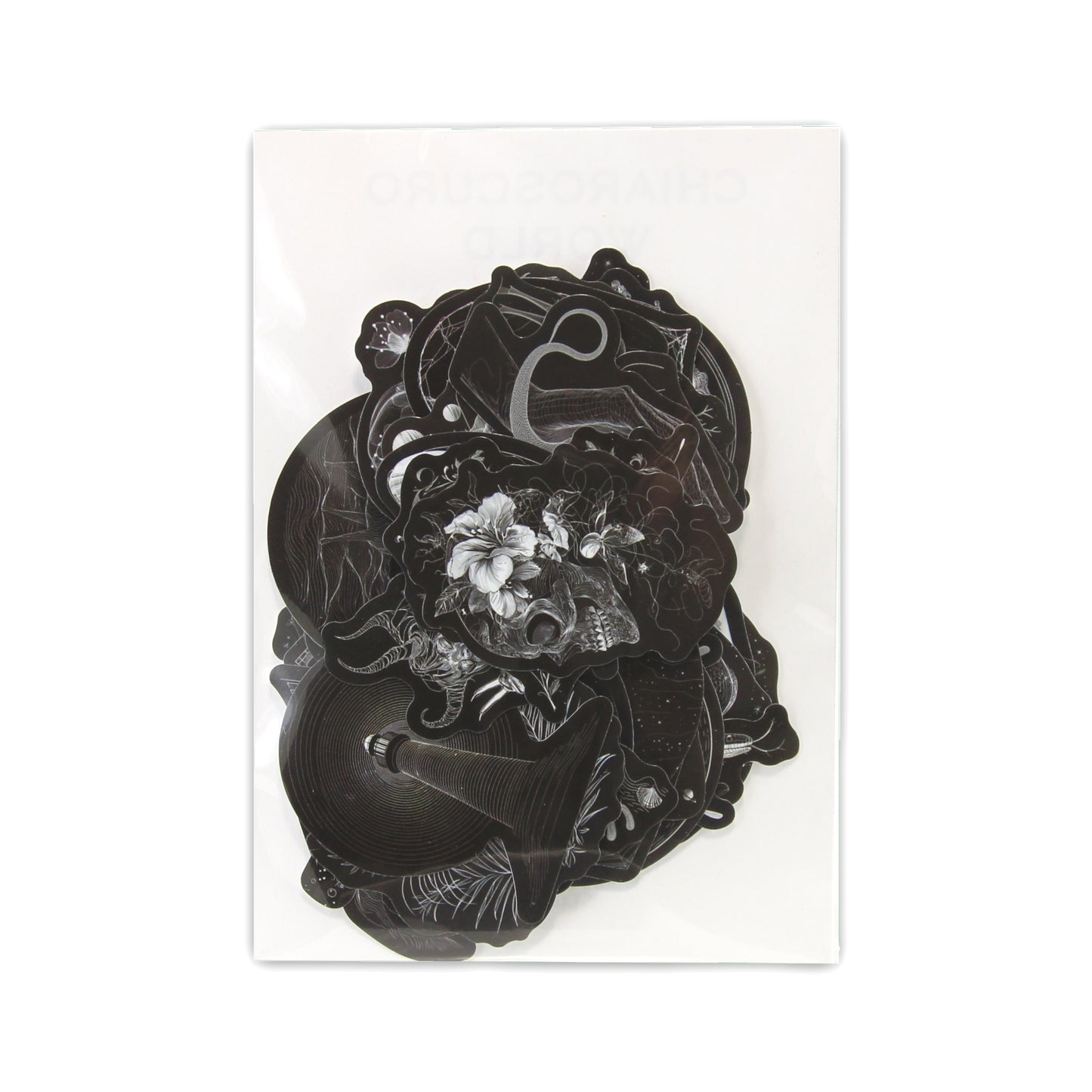 Chiaroscuro World | Black Slack Sticker Pack