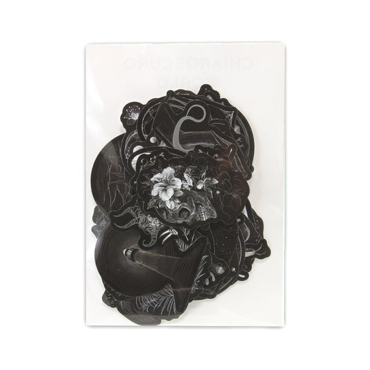 Chiaroscuro World | Black Slack Sticker Pack